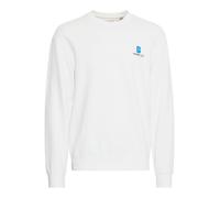 BLEND Sweat-shirt 'Brody ' bleu / blanc, Taille XXL