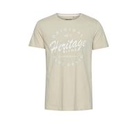 BLEND T-Shirt 'Abraham' crème / blanc, Taille L