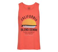 BLEND T-Shirt 'Cali' mélange de couleurs / rouge orangé, Taille L