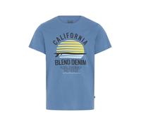 BLEND T-Shirt 'Califo' bleu / jaune / noir, Taille XXL