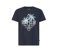 BLEND T-Shirt 'Califo' bleu marine / blanc, Taille XL