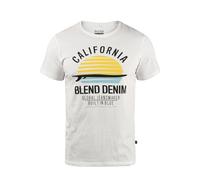 BLEND T-Shirt 'Califo' mélange de couleurs / blanc, Taille L