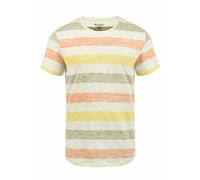 BLEND T-Shirt 'Efkin' beige / jaune / vert / orange, Taille M