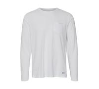 BLEND T-Shirt 'Jet' gris / blanc, Taille S