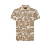 BLEND T-Shirt 'Polo' beige / blanc, Taille M