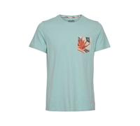 BLEND T-Shirt 'TROP' turquoise / mélange de couleurs, Taille L