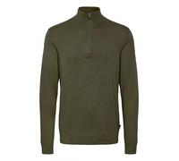 Blend Troyer Pull de soutien-gorge en tricot fin pour homme Coupe droite, Forest Night (190414)., L