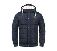 BLEND BHFrederico Homme Veste d'hiver Veste matelassée Veste Chaude doublée avec Capuche Cordon de Serrage Poches passepoilées Regular Fit, Taille:L, Couleur:Navy (70230)