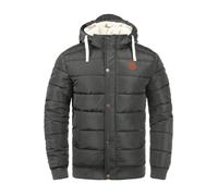 BLEND Veste d’hiver 'BHFrederico' cognac / gris foncé, Taille S