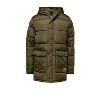 Blend BHOuterwear Veste d'hiver matelassée avec capuche, poches latérales, boutons-pression, coupe droite, Forest Night (190414)., XL