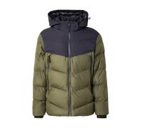 BLEND Veste d’hiver vert foncé / noir, Taille XXL