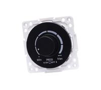 Blendend B1221385 Variateur d'intensité LED noir, compatible avec les systèmes allemands et français, idéal pour régler la luminosité de l'éclairage, Image