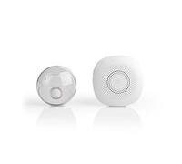 Blendend B1253398 Sonnette sans fil avec portée de 200 m, 52 tons, bouton étanche, idéal pour la maison et le bureau, installation et utilisation faciles, Image