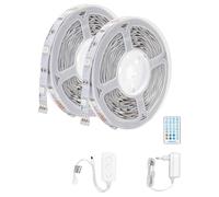 Blendend Bande lumineuse intelligente WiFi basse tension 18 W 5 m pour éclairage décoratif et télécommande pour la maison et les événements.