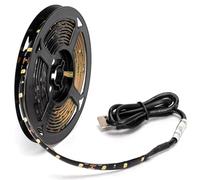 Blendend Bande lumineuse USB 4,9 W 2 m 2 700 K 120 LED pour éclairage d'ambiance, décoration et utilisation dans la maison ou le bureau.