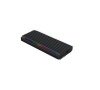 Blendend Boîtier Externe M.2 NGFF/NVMe, connectivité USB 3.1 Gen 2 Type C, éclairage RVB, Compatible avec Plusieurs systèmes d'exploitation, Design Portable et Robuste, idéal pour Les transferts vers