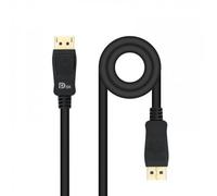 Blendend Câble DisplayPort 1.4 certifié VESA, haute vitesse, idéal pour les jeux vidéo et la transmission vidéo haute définition. Connecteurs mâles DP vers mini DP, longueur de 1 m