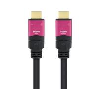 Blendend Câble HDMI 2.0 4K@60Hz, Répéteur A/A-A/M, noir, 15 m, idéal pour transmettre de la vidéo et de l'audio haute définition sur de longues distances.