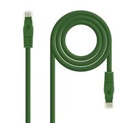 Blendend Câble réseau Cat.6A UTP AWG24 LSZH vert de 0,5 m pour les connexions haut débit dans les systèmes de réseau et la transmission de données.