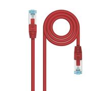 Blendend Câble réseau Cat.7 LSZH S/FTP PIMF AWG26 rouge 50 cm, idéal pour les connexions rapides et sécurisées dans les réseaux domestiques et professionnels.