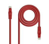 Blendend Câble réseau LSZH CAT.6A UTP AWG24 rouge 3 m, idéal pour les connexions rapides et stables sur les réseaux locaux.