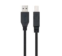 Blendend Câble USB 3.0 type A/M-B/M - Noir - Longueur 2 m - Idéal pour connecter des imprimantes et des périphériques USB.