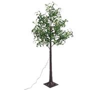 Blendend Plantes solaires simulées, Arbre, Feuille d'olivier 2 m + 1,5 m, 210 LED