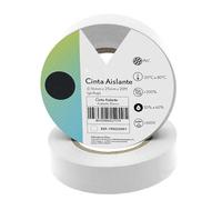 Blendend Ruban isolant en PVC blanc, idéal pour les électriciens. Flexible et durable, mesure 25 mm de large et 20 m de long, idéal pour isoler, relier et protéger les câbles.