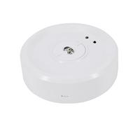 blendend Spot de secours rond IP40 3 W avec optique de couloir, auto-test 1 heure, idéal pour l'éclairage de sécurité lors des trajets.