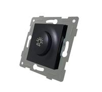 blendend Variateur de lumière encastrable, couleur graphite, réglage de l'intensité, installation simple, idéal pour contrôler l'éclairage dans différents espaces.