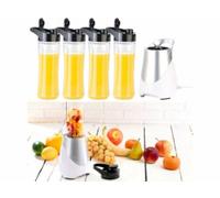 Blender 2 en 1 avec 4 bouteilles à smoothies, 300 W, 600 ml [Rosenstein & Söhne]