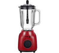 Fagor Blender 2-en-1 FGB2153, 400 W, bol en verre gradué 1,5 L, rouge