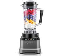 Blender - - 8-EN-1 avec 8 menus préréglés e10 Vitesses - 2 000W - Ecran tactile LCD - 2L - Gris