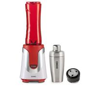 Blender à cocktails - DOMO - DO449BL - 300W - 2 bouteilles - Shaker en inox