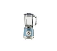 Ariete Blender 583/05 Verre Vintage – 1000 W, 1,5 L, 4 vitesses, broyeur de glace, bleu