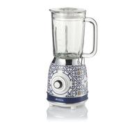 Ariete 583 Capri Blender avec gobelet en verre de 1,5 l, 4 lames en acier inoxydable, 4 vitesses + impulsion, 1000 W