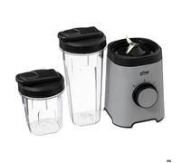 Blender avec 2 bouteilles 300ml 600 ml - 5 five simply smart - Gris
