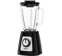 Tefal BlendForce II BL4388 blender 1,25 L Mélangeur de table 800 W Noir, Acier brossé