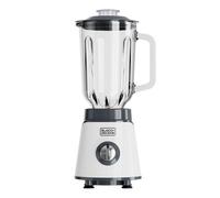 Black & Decker Blender BXJB1002E 1000W, pichet verre 1,5 L, lames inox, 2 vitesses + Pulse