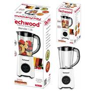 Blender - BLANC - 500W - Bol 1.5L - 2 Vitesses - Pieds anti-dérapant