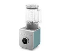 Smeg, Blender Haute Performance BLC02EGMEU, avec Pompe à Vide et Fonction Pulse, 5 Programmes Préréglés, 9 Niveaux de Vitesse, 2 Modes, Carafe Amovible, Puissance 1400W, Vert Émeraude
