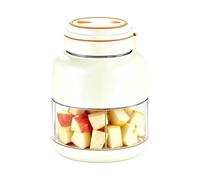 Blender blender portable rechargeable par USB, anti-fuite, 800 ml | Gobelet presse-agrumes portable pour glace, fruits, légumes, maison, gym, voyage, camping, pique-nique et plein air
