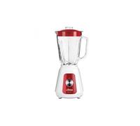Ufesa BS4717 Ruby Red Blender Mixeur, 1500W, 1.5L, 2 Vitesses + Pulse, 4 Lames en Acier Inoxydable, Fermeture Hermétique, Glace Pilée, Sans BPA