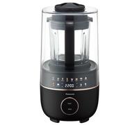 Blender chauffant 1,2L, fonctionnement silencieux, nettoyage automatique, noir et or rose
