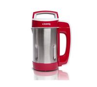 H.Koenig Blender à Soupe Chauffant 1.1L MXC18 Inox, Multifonctions professionnel, Fonction mixage, 2 Programmes de cuisson, 850W