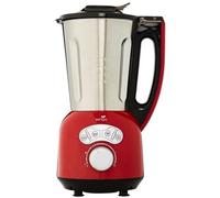 Mixeur et cuiseur SENYA - Cook & Ice V3 - 1400W - Inox et rouge - Soup Maker