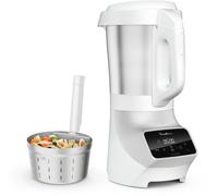 Moulinex Soup & Plus Mixeur de cuisine 1100 W Métallique, Blanc