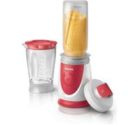 Blender classique - PHILIPS HR2872/00 - 350W - Bol ultra-résistant - Gobelet à transporter