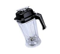 Blender Cup, Accessoire mélangeur tasse 2,5 l (tasse + couvercle + couteau), Compatible for le remplacement Buffalo CR836/DR825,for Mixer Container