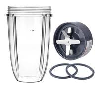 Blender Cup, extracteur de jus, compatible avec Nutribullet, lame d'extraction NB600W/Pro 900W, grande tasse de 940 ml, pièces de rechange for blender